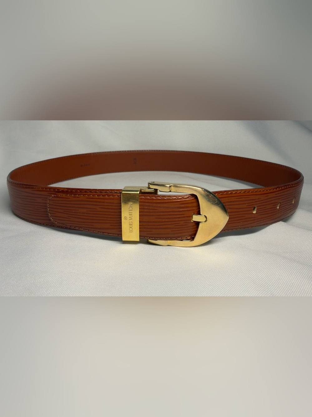 Louis Vuitton Belt / Louis Vuitton Brown Belt / LV Belt / LV Leather Belt